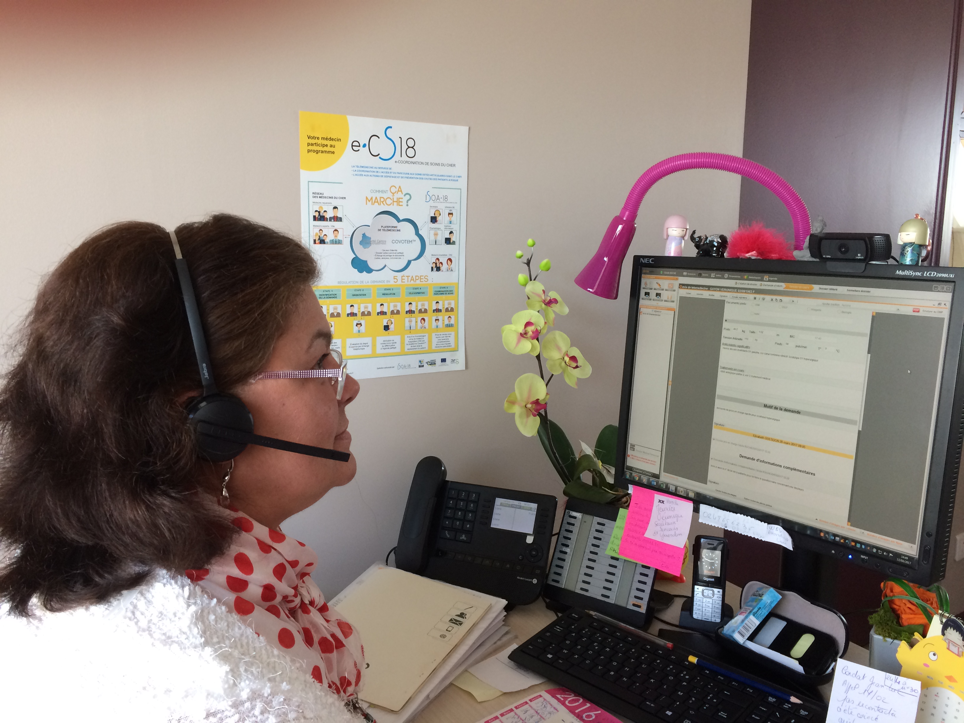 e-coordination, un projet de télémédecine innovant.