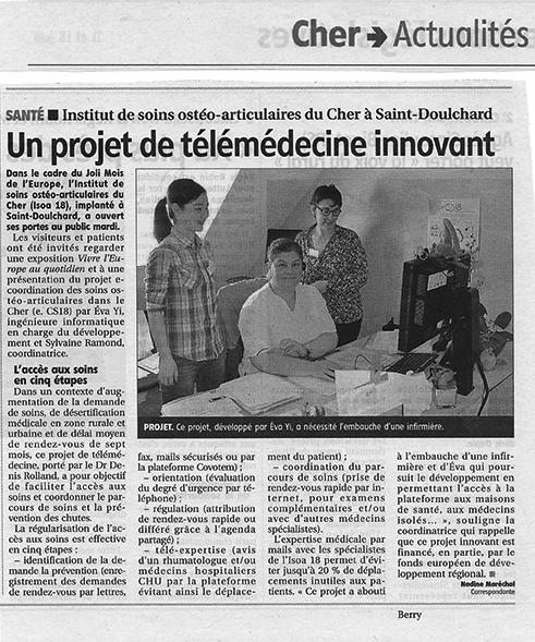 e-coordination, un projet de télémédecine innovant.